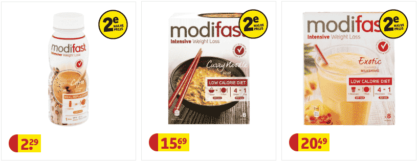 Modifast aanbiedingen bij Kruidvat