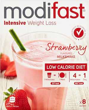 Modifast milkshake aardbei