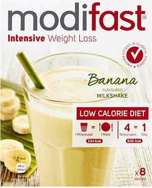 Modifast milkshake banaan