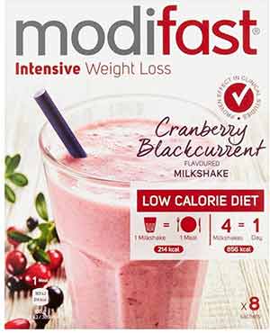 Modifast milkshake cranberry