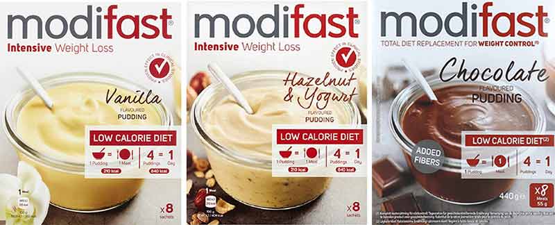 Modifast pudding smaken
