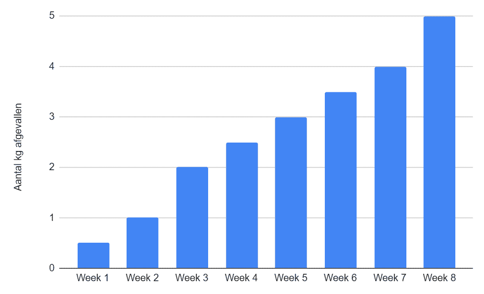 Hoeveel val je af met Weight Care